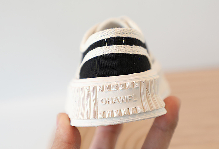 3368学生帆布板鞋中大童懒人透气单鞋