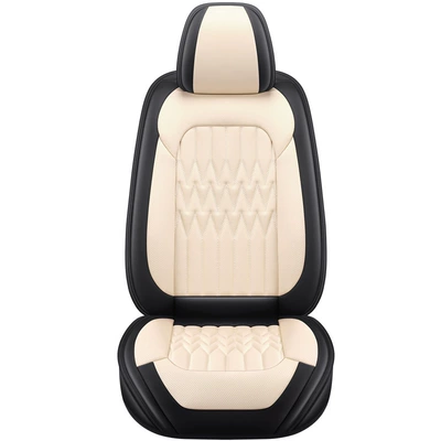 split head full leather Four, Four Seasons Pad - black-beige-single-seater-universal