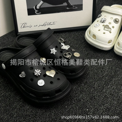 Lost Saturn Hole Hole Shoes Shoe Flower Suitable for Cross Accessories Decoration Buckle Empress of China High-end Detachable Shoe Buckle 