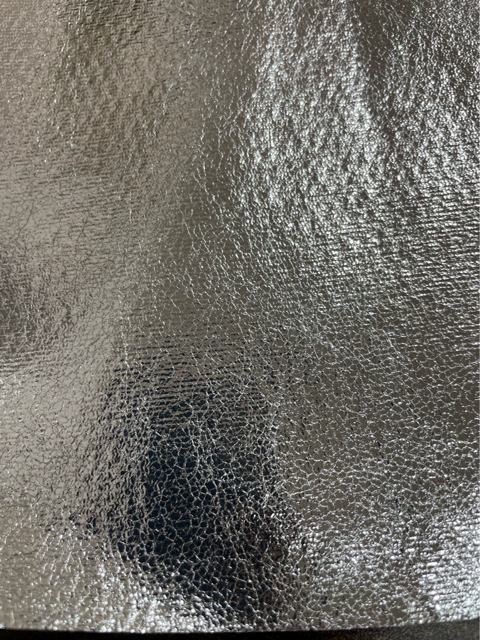 Новый взрыв Серебряная кожа ткань обувь одежда сумки аксессуары искусственная кожа