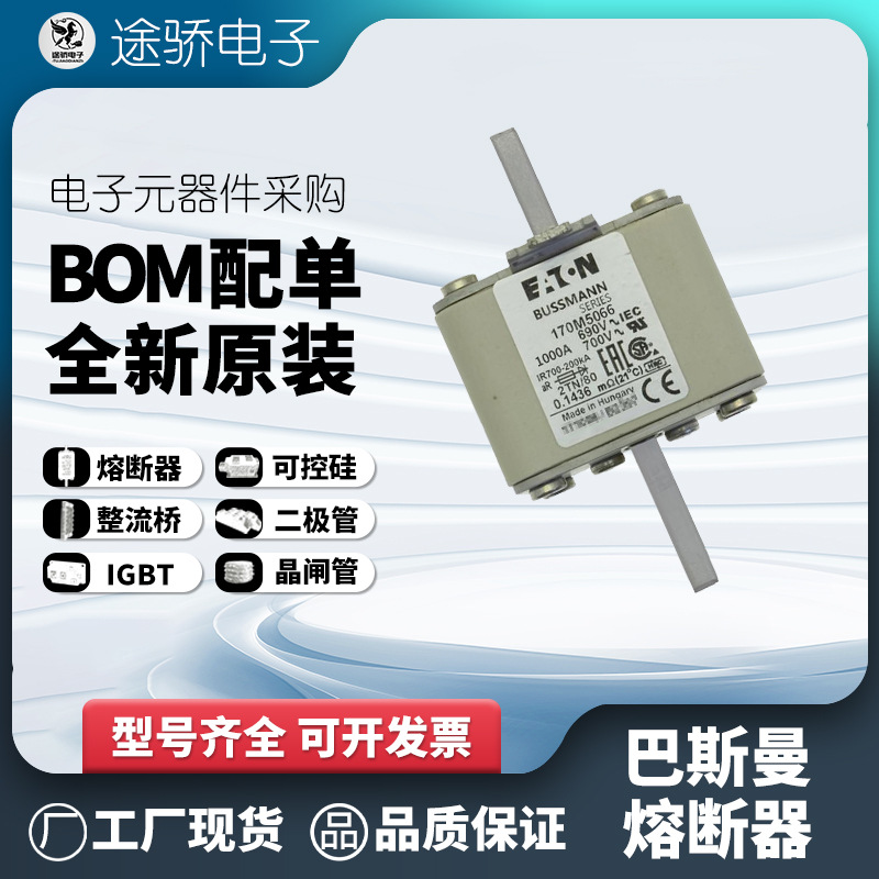170M5066 170M5067 170M5068  bussmann伊顿巴斯曼  熔断器