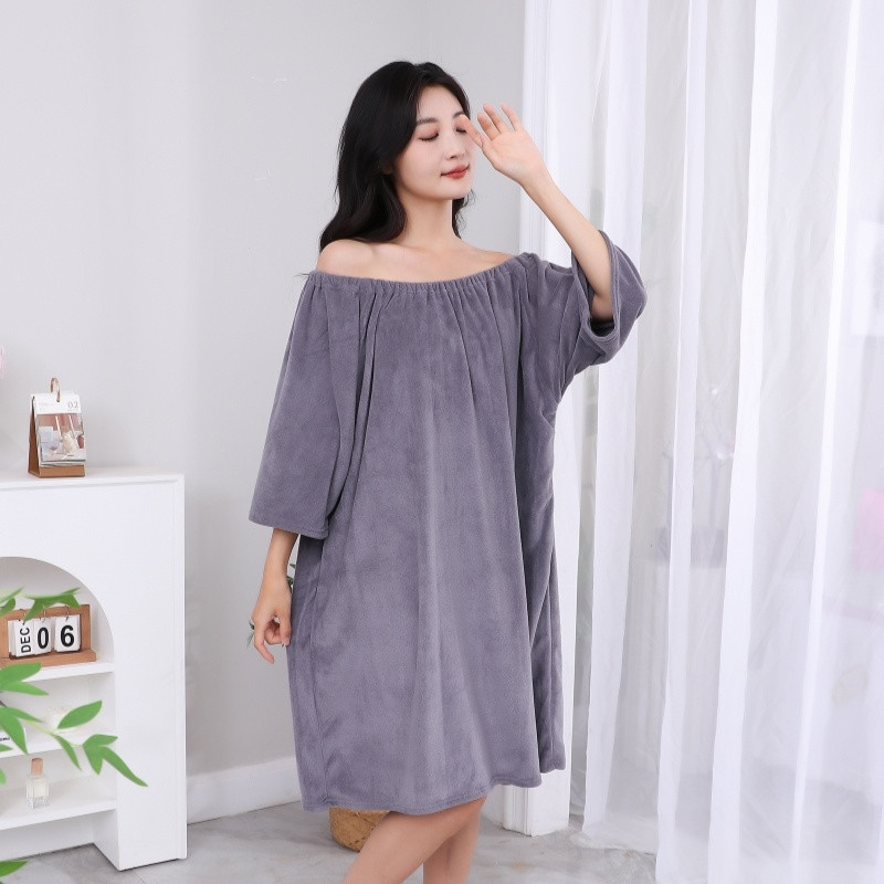 뷰티 살롱 목욕 스커트 물리 치료 어깨와 목 마사지 의류 스트랩리스 어깨 소매 목욕 여성용 머리 치료 탑 샴푸