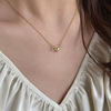 Small design sophisticated advanced necklace, light luxury style, trend of season, high-quality style, bright catchy style