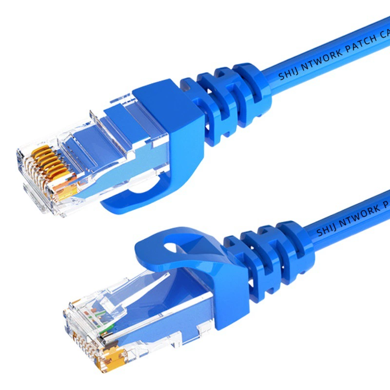 Шесть видов Гигабитного готового широкополосного сетевого кабеля семь видов компьютерного маршрутизатора 1 м Перемычка оптом наружный мониторинг cat6 линия