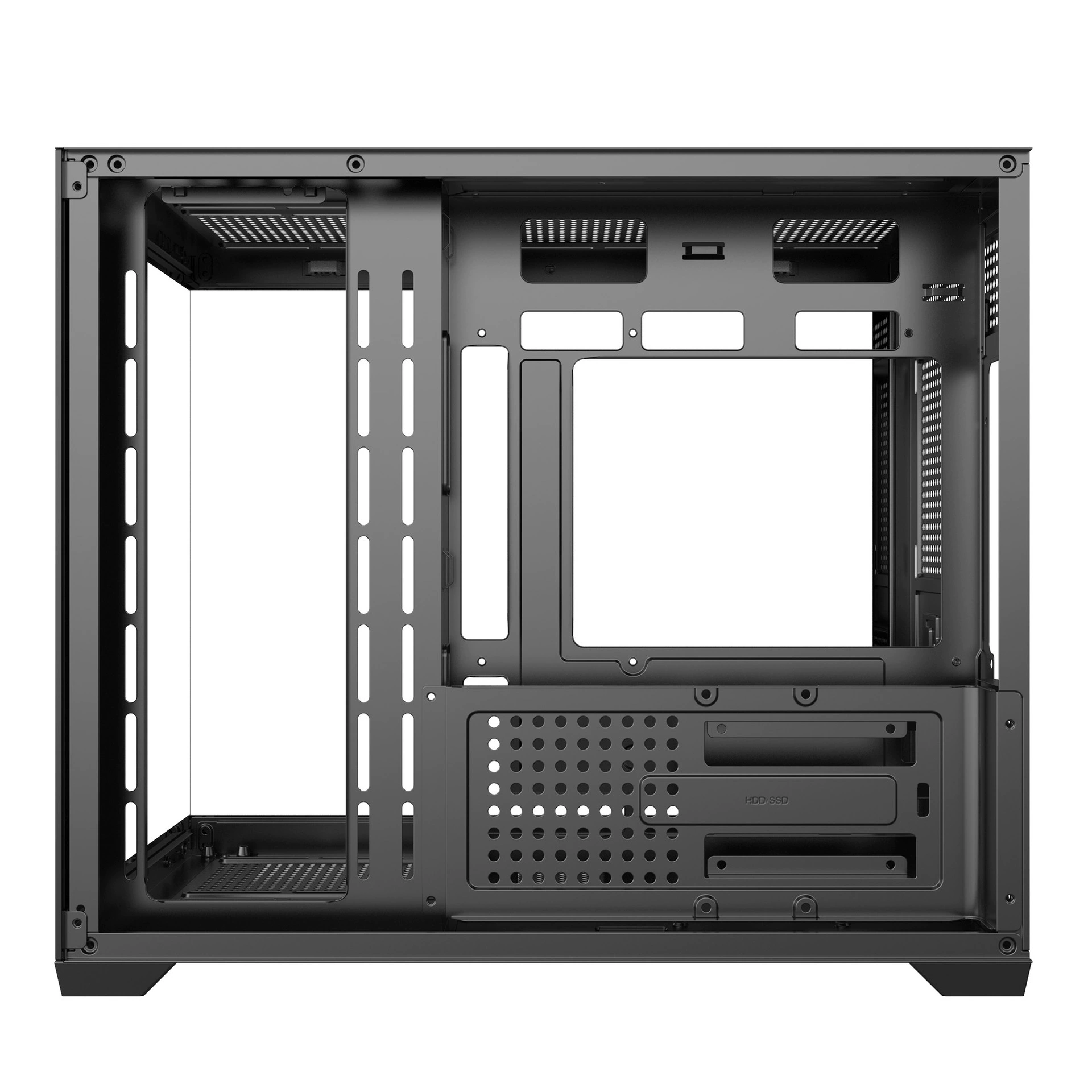Корпус для ПК с видом на море, материнская плата mATX, без стоек, белый, 360 мм водяное охлаждение, коврик для стола, набор для сборки игрового десктопа