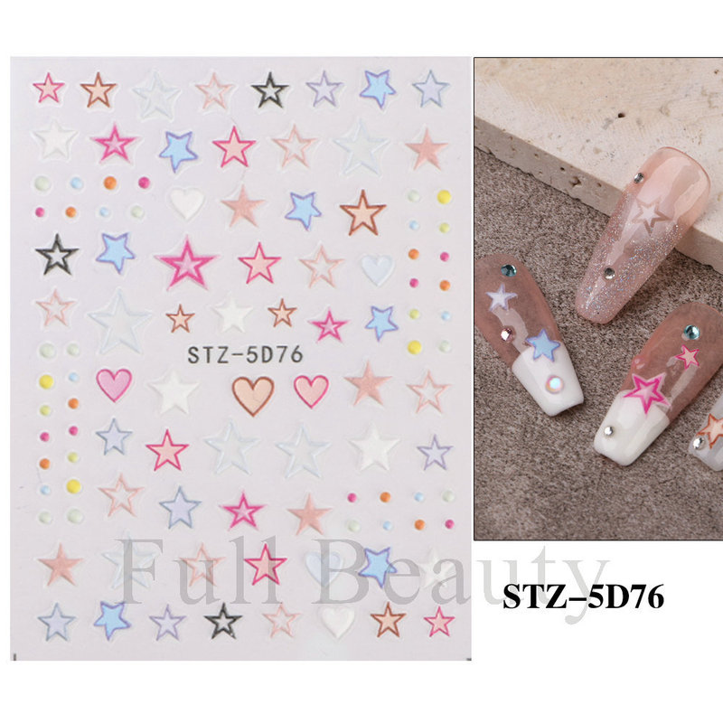 越境新作ネイルステッカーinsレリーフ立体5dツバキ花モクセイ花花花柄ネイルステッカーnail|undefined