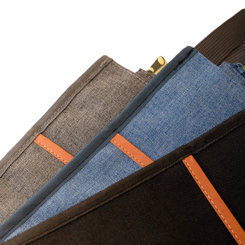 Deli 72618 archivo bolsa estudiante tutorial bolsa bolso Oxford bolsa de tela mano bolsa de libros bolsa de tutorial simple image 7
