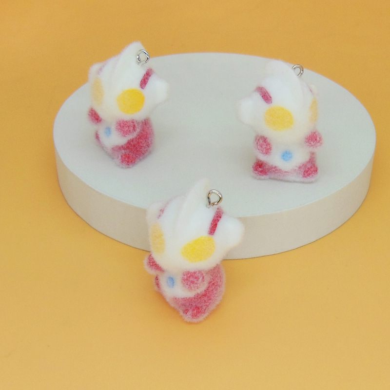 日本と韓国のかわいい植毛小動物ペンダント手作り DIY 携帯電話チェーンバッグペンダント植毛人形ジュエリーアクセサリー|undefined