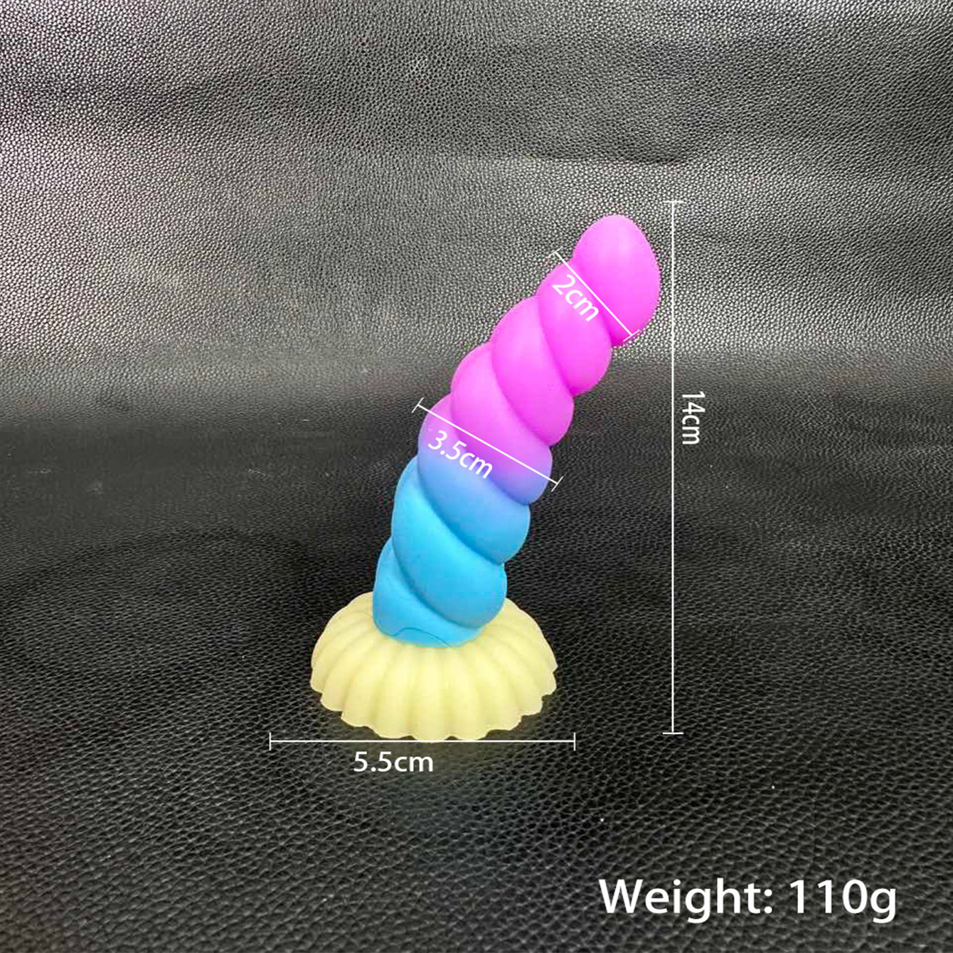 Shaped Silicone Anal Beads with Colorful Design for Adult Wellness — detail image 13