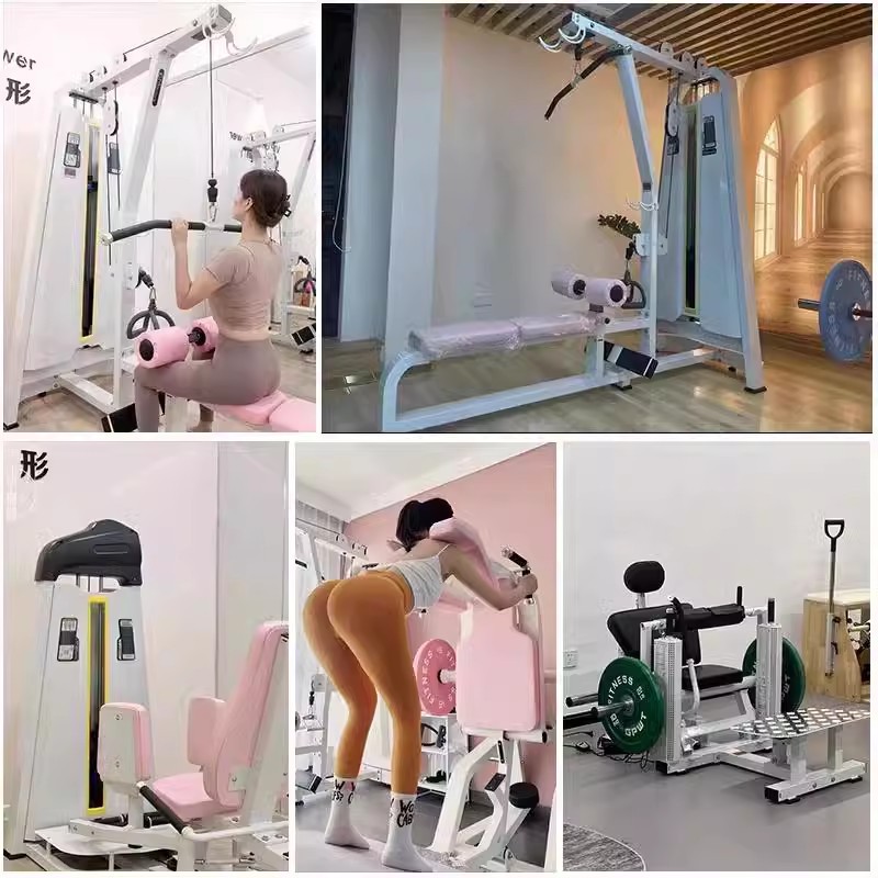 Hack máquina de sentadillas para mujeres con forma completa muslo interno y externo equipo de entrenamiento equipo de gimnasio máquina puente de cadera