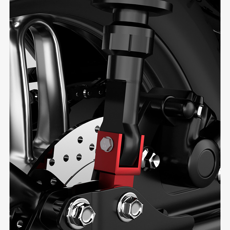 Electric Scooter Shock Absorber Chassis Heightening Pad Rear Shock Absorber Heightening Device Scooter Modification Heightening Riser