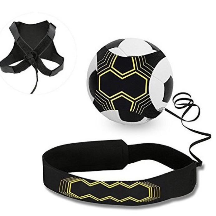 Fábrica en stock pelo recto entrenamiento de fútbol swing bola cinturón conjunto escuela primaria y secundaria entrenamiento de fútbol spin Correa