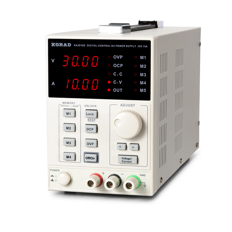 数控直流稳压电源KA3010D编程可调线性电源台30V10A科睿源KA3010P
