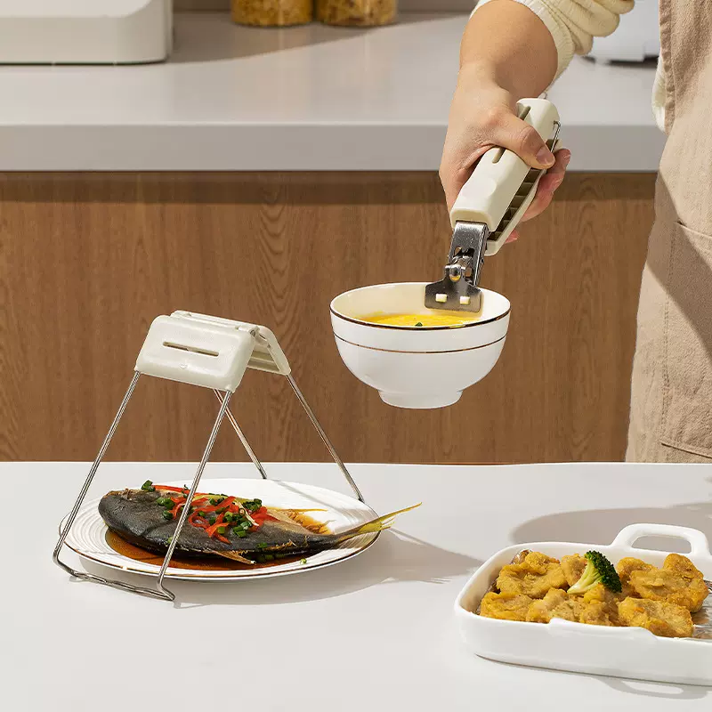 防烫夹取碗夹厨房防烫手夹盘子夹蒸菜蒸锅隔热提盘夹碗器夹子神器