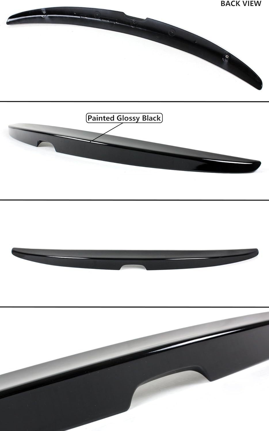 Cross-Border Applicable for 08-13 Eighth-Generation Accord Modified Rear Spoiler, Eighth-Generation Accord Roof Wing, Pressure Wing with Painted Spoiler