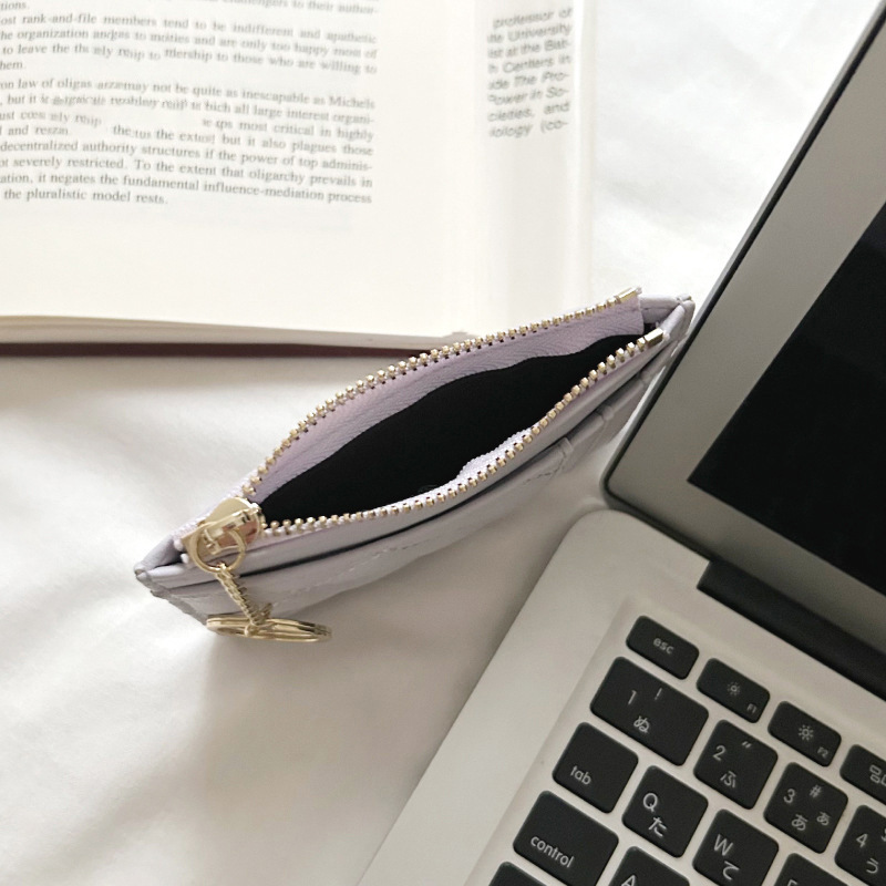 Lingerie billetera de cuero suave multi-tarjeta bolsas de tarjetas 3 en 1 anti-magnetismo bolsas de lujo pequeñas bolsas de monedas