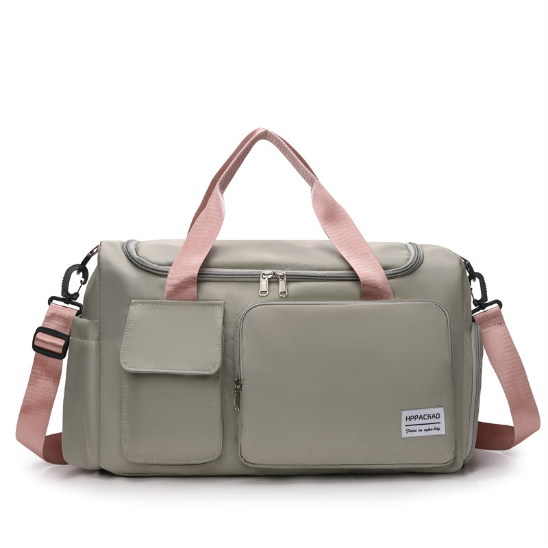 Bolsa de fitness de las mujeres al por mayor nueva gran capacidad crossbody bolsa de deportes de los hombres moda simple impermeable bolsa casual bolsa de viaje