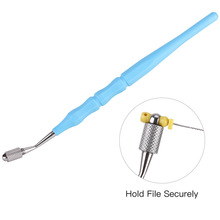 牙科材料根管锉夹持器不锈钢手用扩大针K锉H锉夹持棒工具口腔器械