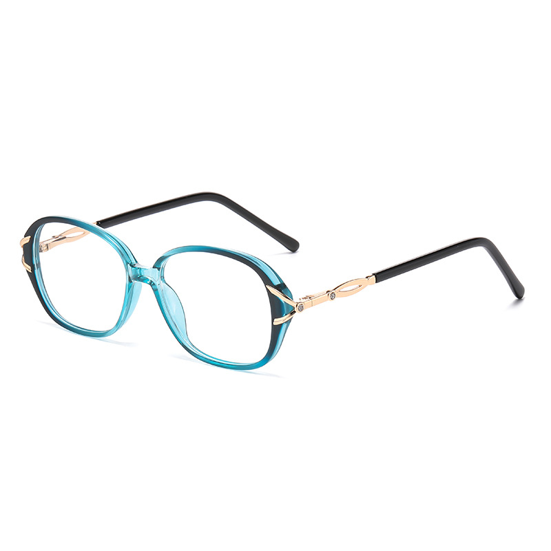 Ultra-ligero TR moda anti-luz azul gafas de edad transfronterizas diamantes para mujeres de aspecto simple gafas de edad avanzadas