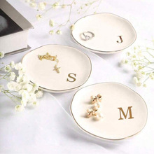 W 32225 Irregular ceramic jewelry tray �������մ���������