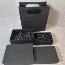 NA纳S唇釉口红礼盒空盒子适装腮红粉底液包装礼盒套装手提礼袋