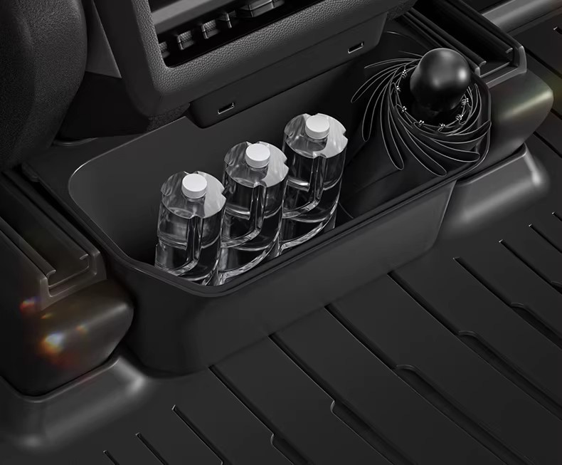 Suitable for the Updated Version of Tesla Model Y Armrest Box, Central Control Rear Storage Box, Storage Box, Car-Mounted Trash Can Wholesale
