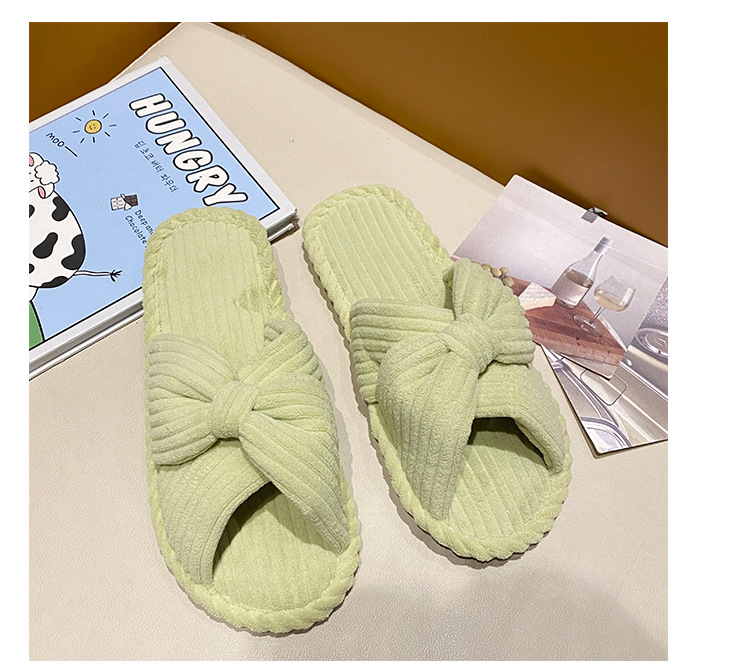 Kadın Thongs Dış Mekan Kumaş Kauçuk Şok Emici Slaytlar_voghion.com