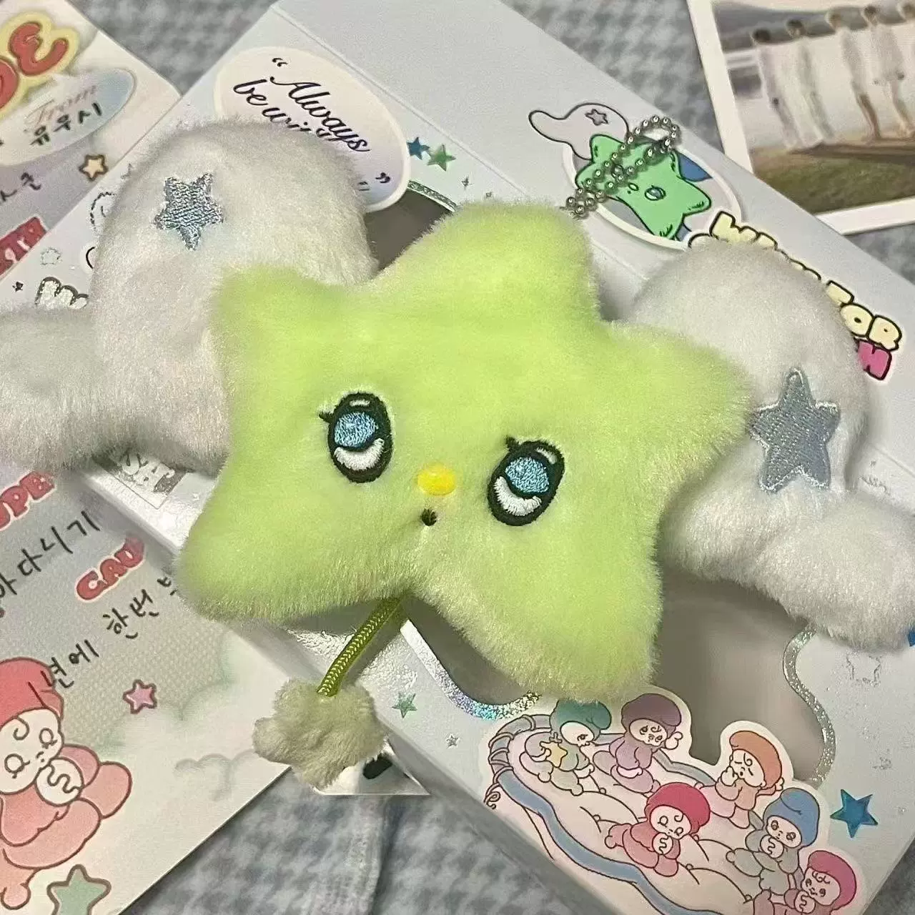 П pendant Necklace NCTWISH? Wait translate properly: The item: "NCT Wichu Star Pendant NCTWISH Key Chain Doll Album Plush Dolls Bag Gifts" - We should translate as: Подвеска NCT Wichu Star Pendant NCTWISH, брелок-ключница, кукла альбом плюшевые куклы, подарки для сумки. Probably adjust: 