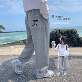 女童裤子春秋款2025新款洋气儿童秋装休闲裤小女孩秋季运动卫裤潮