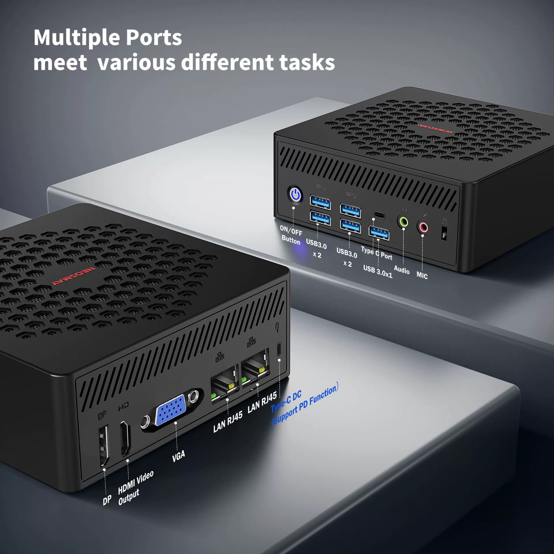 SZBOX N150 mini computer host low power small server portable commercial home mini PC