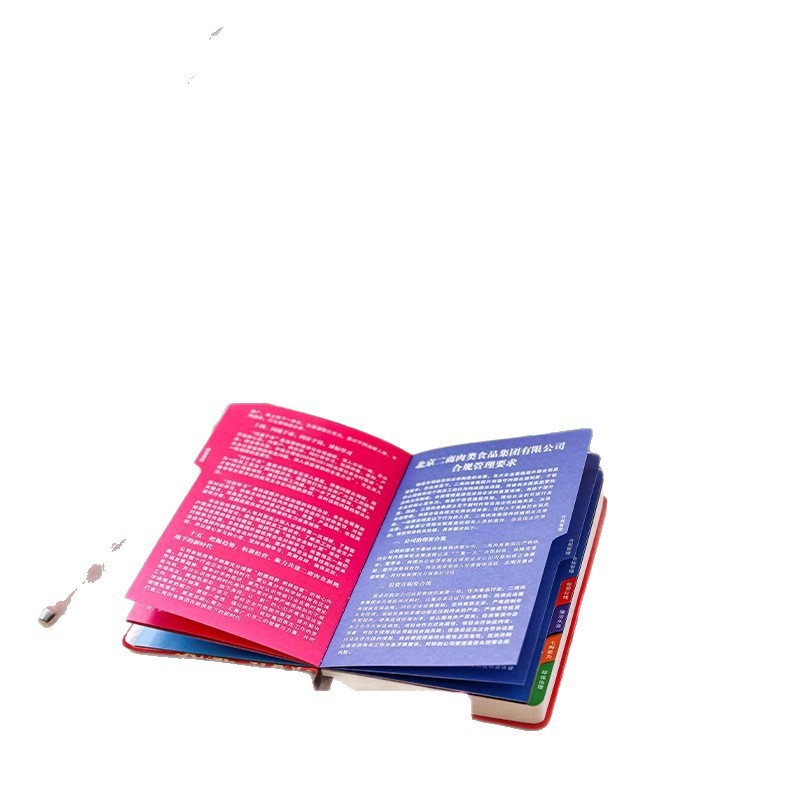 Caja de regalo de cuaderno de negocios de alta calidad con logotipo imprimible, cuaderno de cuero conmemorativo.