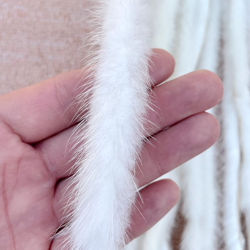 编制用貂毛丝