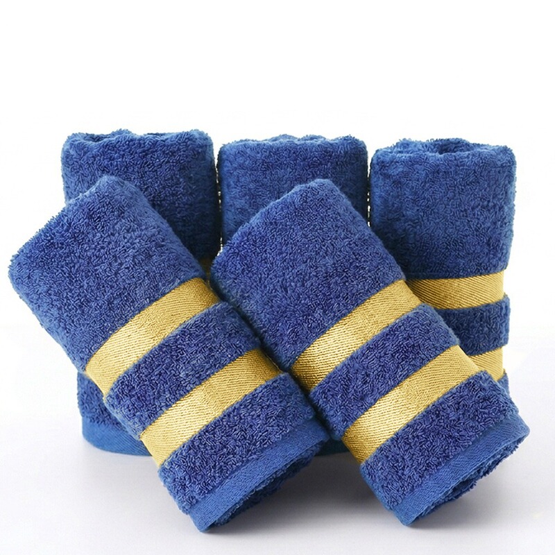 Wholesale Bath Towels from Manufacturers, Popular Cross-Border Styles, 5-Piece Square Towel Set Wholesale, Soft Household Bath Towels