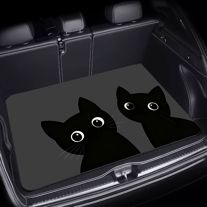 Cross-Border Temu Dropshipping American Retro Car Floor Mats, Universal for All Seasons, Cartoon Floor Mats, Dust-Proof and Wear-Resistant Storage Mats