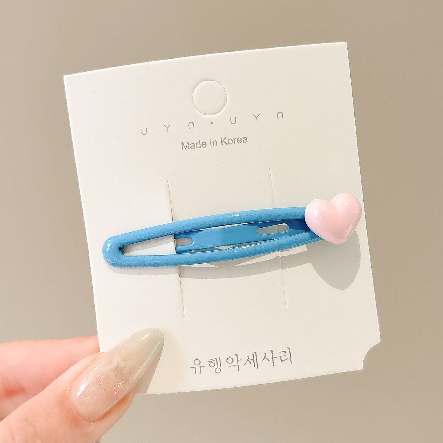 1개 조각, 2# 핑크 약 6cm
