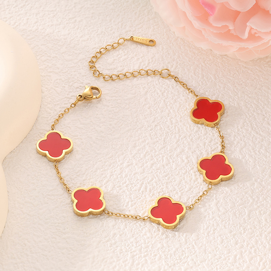 6210 레드 팔찌 (단면)