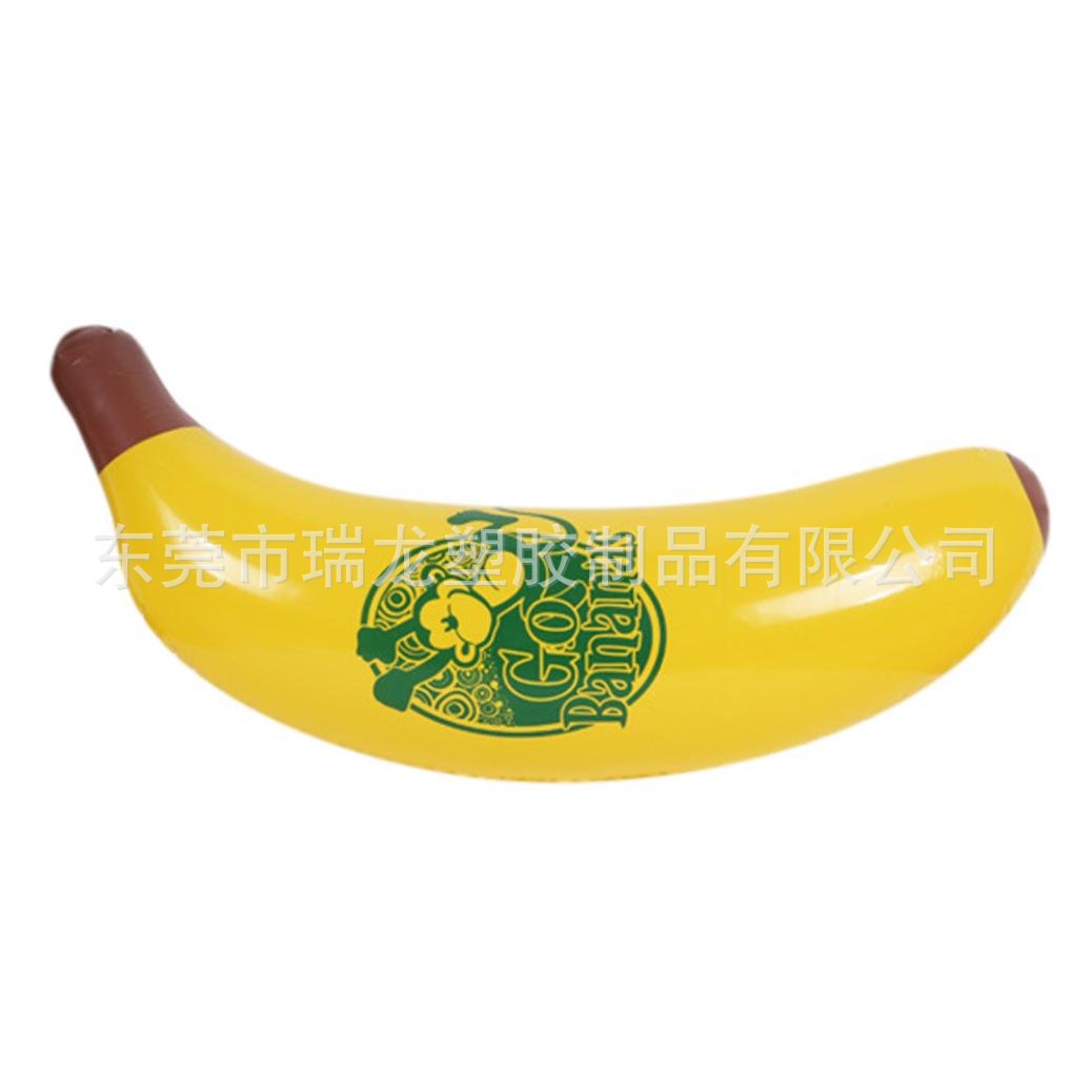 PVC充气香蕉 定作充气香蕉 充气香蕉模型广告香蕉道具 PVC香蕉