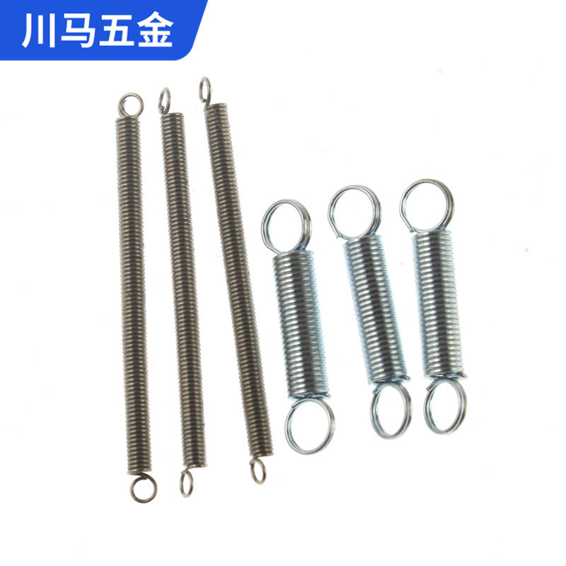 拉力弹簧自动闭门拉力拉簧健身器材锈钢拉利弹簧支持来图定 制