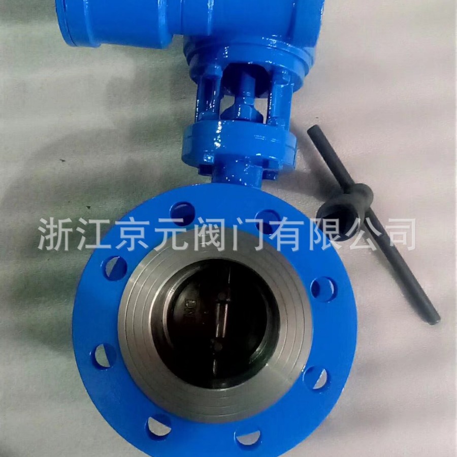 FD343H自锁防盗蝶阀 零外漏磁性蝶阀 防盗蝶阀