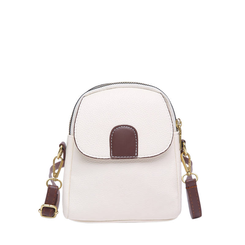 2024 invierno nuevo estilo de moda extranjero bolso de hombro bolso de moda para mujeres bolso de teléfono móvil bolso de mochila europea y americana bolso pequeño