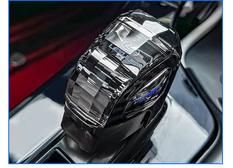 Suitable for Lexus RX350h crystal gear shift knob, NX260 modified gear shift head, 500h car interior accessories, 450h