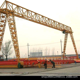 源头厂家 售后安装维护 抗风花架门式轨道行车 50T  80T 起重机