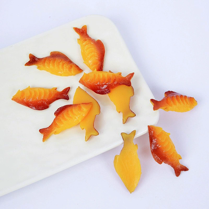 ПВХ мягкая мини-кои рыба модель DIY ручной работы имитация еды тушеная рыба аксессуары для домашних ингредиентов