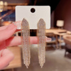 Silver needle, advanced small design earrings, silver 925 sample, internet celebrity, high-quality style, Korean style