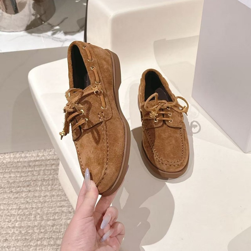 Haute Couture 25 新しいクラシックつや消し牛革フラットローファー女性用、多用途で快適な女性用シングルシューズ、女性用スリッポンシューズ|undefined