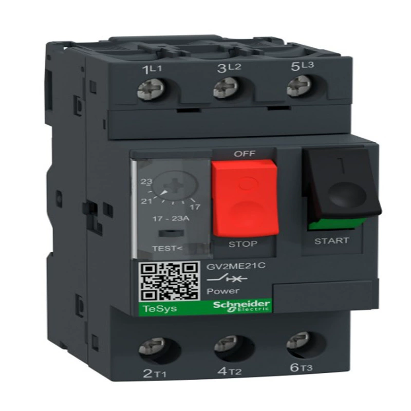 Оригинальный тепловой магнитный автомат защиты двигателя Schneider GV2ME21C GV2 ручной переключатель автоматического выключателя