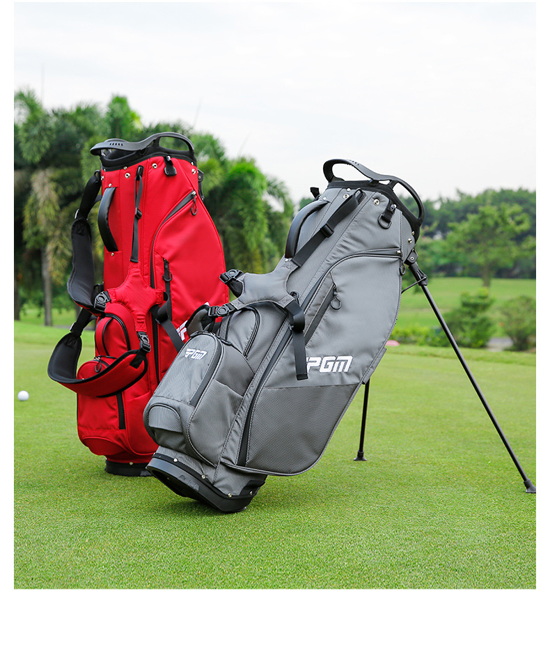 Túi đựng gậy golf PGM chống nước có chân đế gập, kích thước 127x35x35 cm — QB156-Màu đen, QB156-màu xanh đậm, QB156-Màu xám chi tiết 12