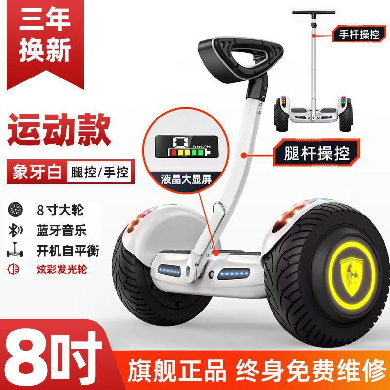 Fábrica al por mayor entrega Comercio exterior eléctrico inteligente control de la pierna de los niños APP control manual equilibrio coche doble-rueda adulto paralelo Coche