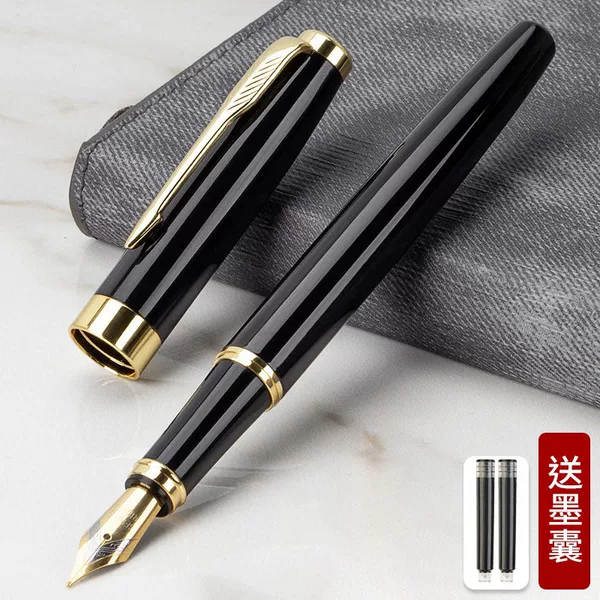 Business Pen Creative Hard Pen Calligraphy Pen Metal Sign Pen Advertising Gift Ink Pen Logo