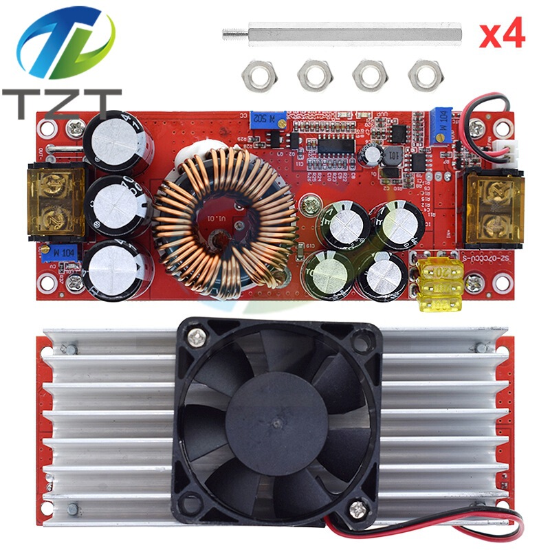 1500W 30A High Current Dc-Dc Dc Constant Voltage Constant Current Boost Power Module Electric Vehicle Booster